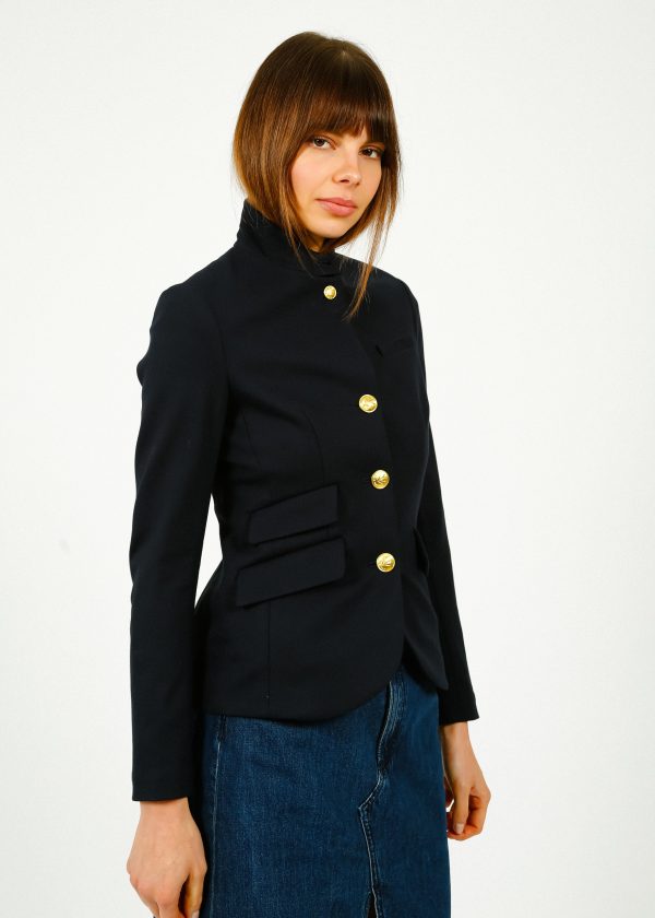 R&B Slade Ponte Blazer in Salute For Sale