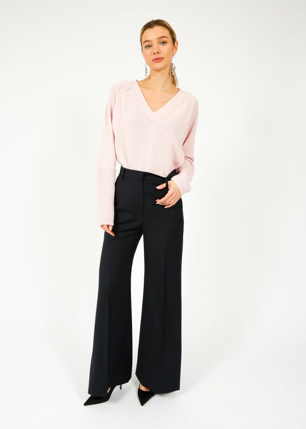 MM Sonale Wool Trousers in Navy Online