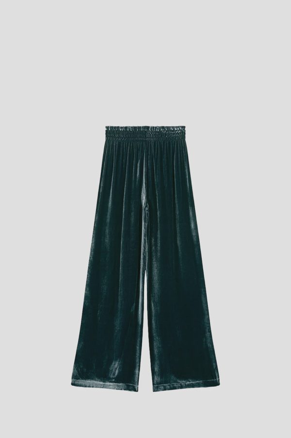 LM Olivia Velvet Pants in Midnight Cheap