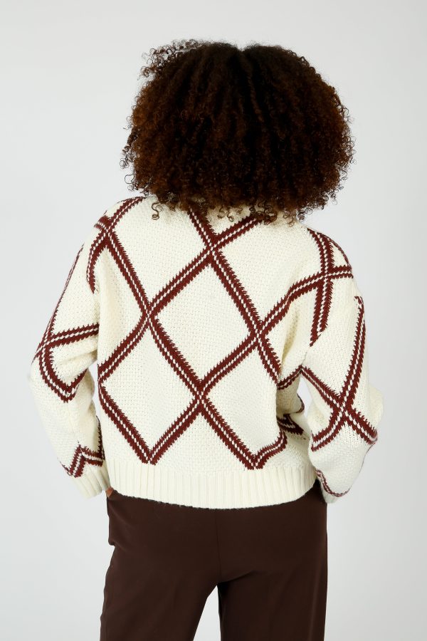 SUNCOO Precha Knit in Off White For Sale