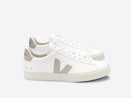 VEJA Campo Chromfree in Extra White, Natural Suede Online Hot Sale