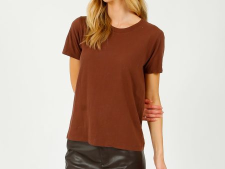 AV Gamipy SS Tee in Choco Fashion