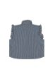 S&M Pablo Waistcoat in Striped Denim Fashion