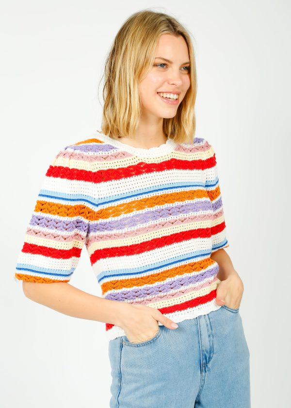 SUNCOO Panaca Knit in Geranium For Discount