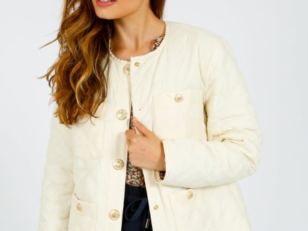 VB Shalia Jacket in Ivory Fashion