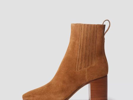 R&B Astra Chelsea Boots in Brown Hot on Sale