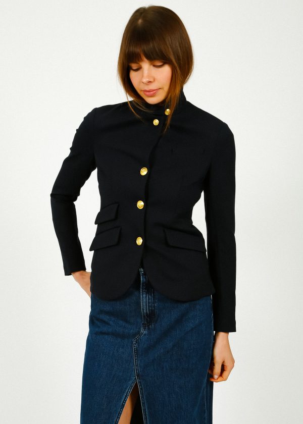 R&B Slade Ponte Blazer in Salute For Sale