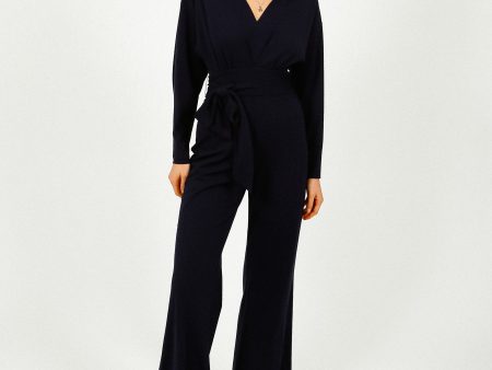 DVF Marilou Jumpsuit in Midnight Online