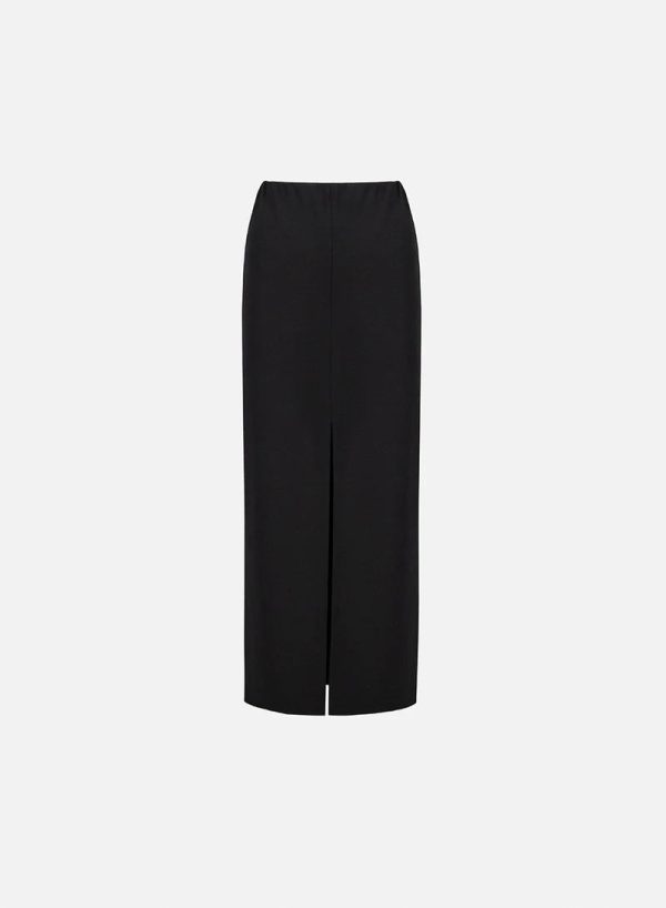 HW Superfine Merino Skirt in Black Cheap