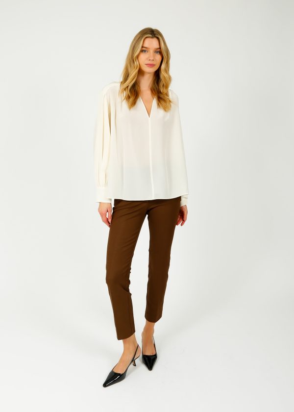 JOSEPH Coleman Pant in Arabica on Sale