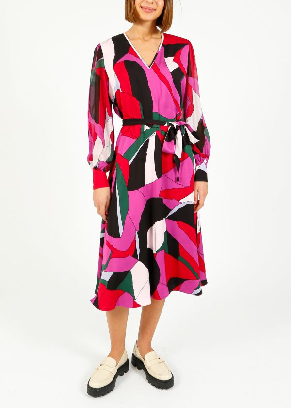 DVF Abel Dress in Tendu Huge Supply