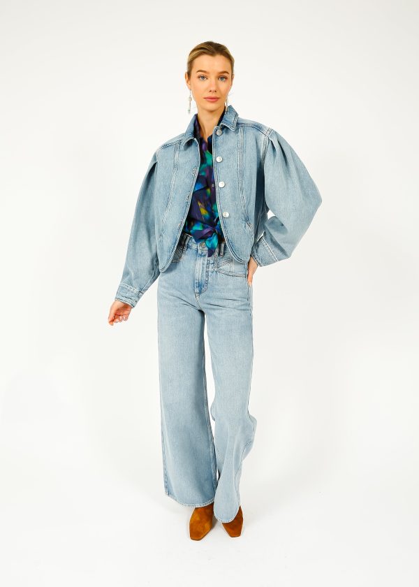 IM Valette Jacket in Ice Blue Cheap