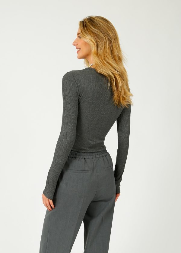 LR Issy Soft Basic in Grey For Cheap