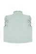 S&M Pablo Waistcoat in Washed Mint For Cheap