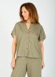 AV Oaky 06 SS Shirt in Olive Raye on Sale