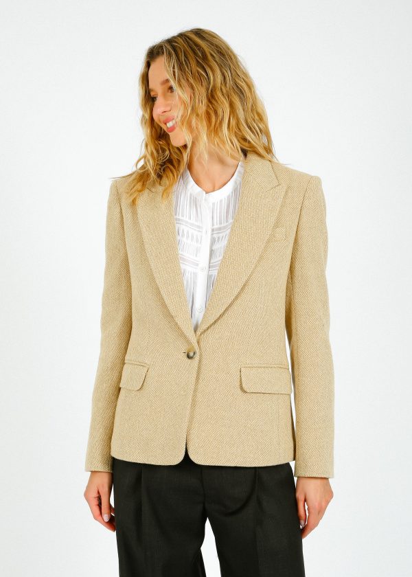 IM Louison Jacket in Ecru Online