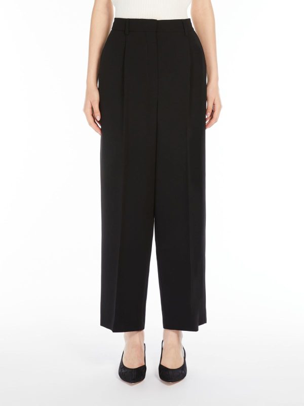 MM Ronchi Trousers in Black Fashion