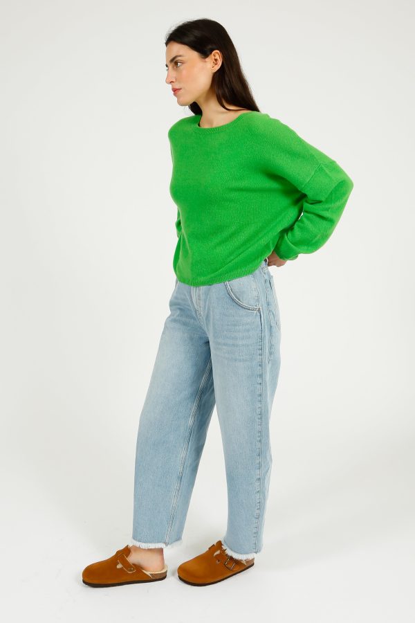 VK Agatha Crew Neck in Kelly Green Supply