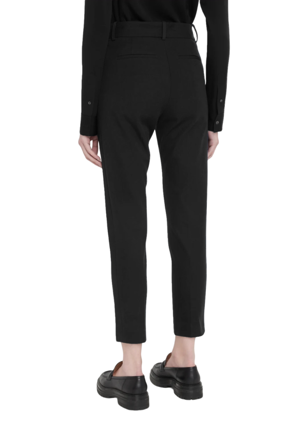 Le Crop Cigarette Trouser - Noir Online Sale