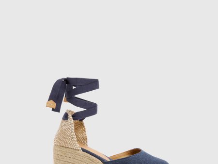 CASTANER Carina Espadrille in Azul Oxford Hot on Sale