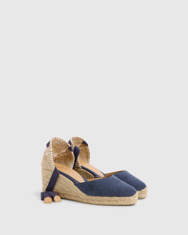 CASTANER Carina Espadrille in Azul Oxford Hot on Sale