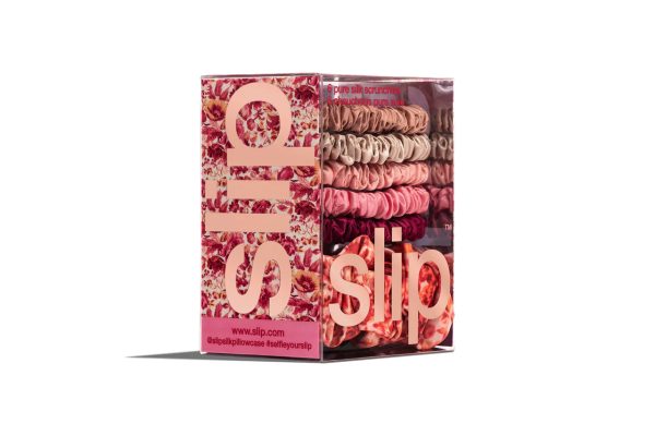 SLIP Set of 6 Mixed Scrunchies in Flora on Sale