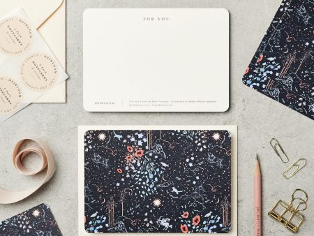 KL L&L 6pk Zodiac Notecards Supply