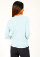 BF Rhapsody Chainstitch Jumper in Fifth Element Blue Online now