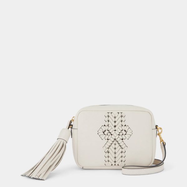 AH The Neeson Tassel Cross Body in Chalk Online Hot Sale