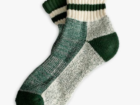 TL Tennis Socks in Green Cheap