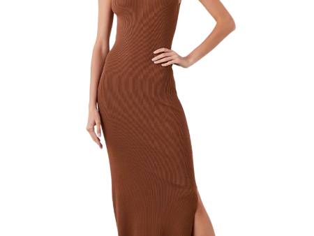 Syd Dress - Toffee Online now