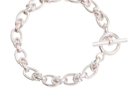 TS Small Silver Interlock Bracelet on Sale