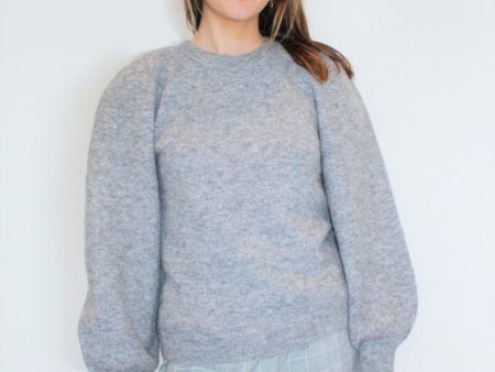 SEC.F Kalliroi Knit in Grey Melange on Sale