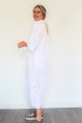 GANNI F5990 Broderie Oversized Dress in White Hot on Sale