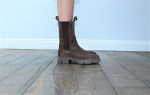 CS CPH500 Chunky Boots in Crosta Brown on Sale