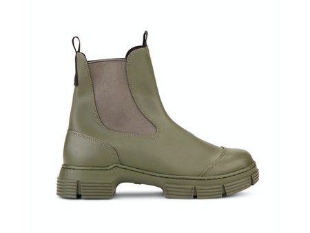 GANNI S1526 Recycled Rubber Boots in Kalamata Cheap