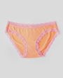 S&S Contrast Knicker in Mango, Candy Floss Fashion