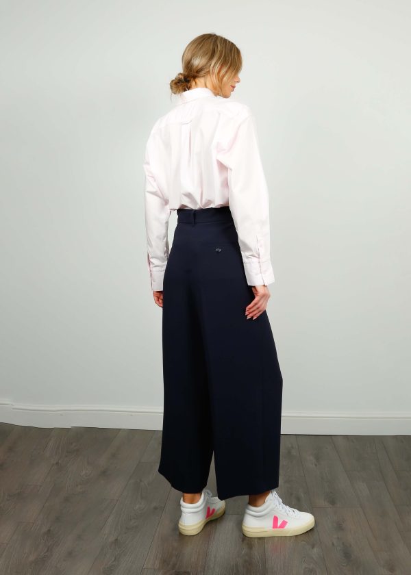 MM Uta Trousers in Navy Cheap