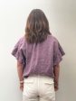 VELVET Colleen Top in Freesia Online Hot Sale