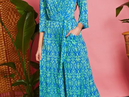 ONJENU Laurie Jumpsuit in Las Palmas Green For Cheap