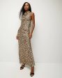 VB Kura Dress in Leopard Multi on Sale