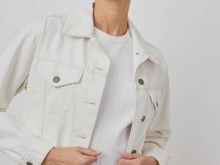 RAILS Mulholland Jacket in Ecru Sale