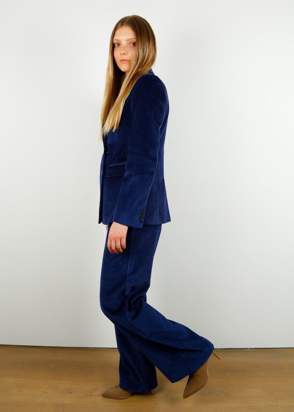 MM Tania Trousers in China Blue Online Sale