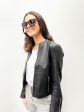 SLF Fibi Leather Jacket in Black Cheap