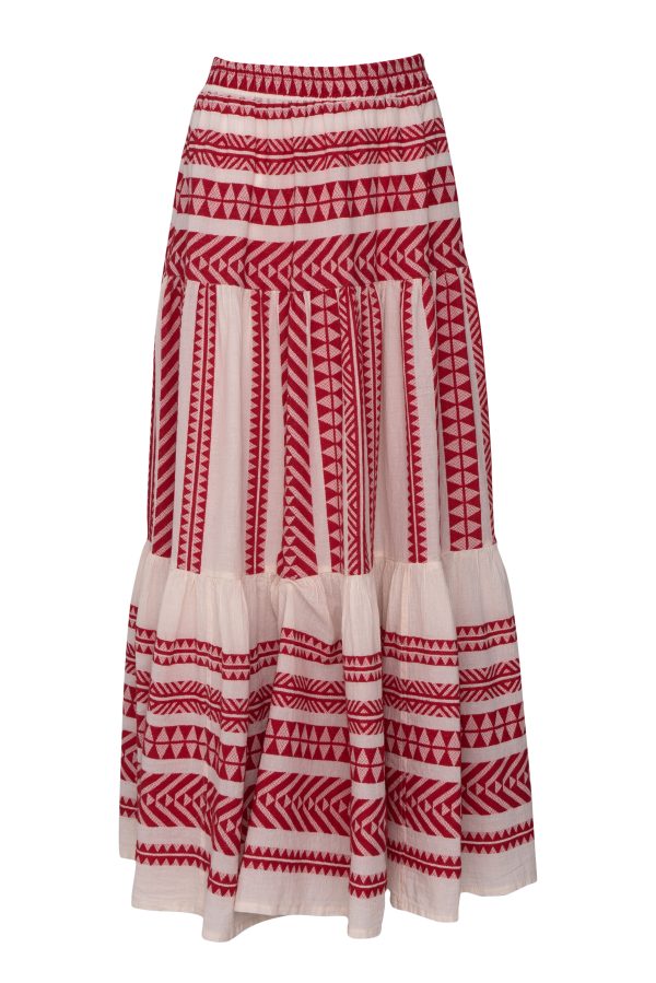 D Sara Skirt in Red Online