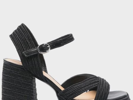 CASTANER Valle Heel in Black Online Sale