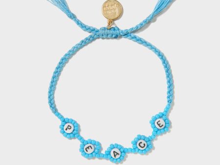 VA Daisy Dreams Peace Bracelet in Blue Online