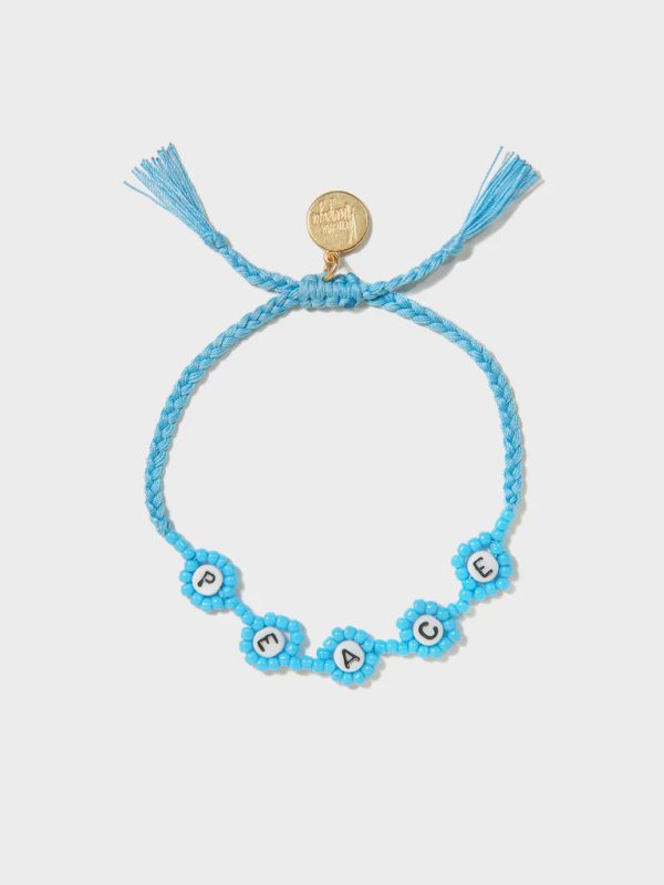 VA Daisy Dreams Peace Bracelet in Blue Online