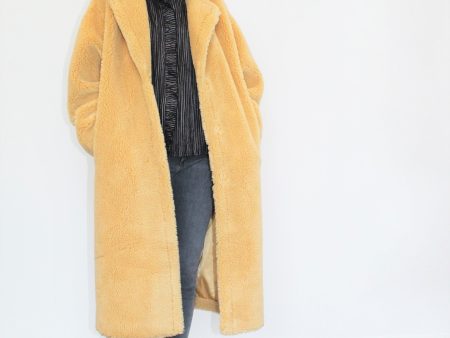 STAND Maria Coat in Honey For Discount