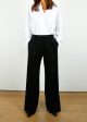 R&B Bennett Japanese Crepe Pant in Black Online Hot Sale